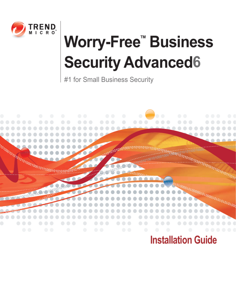 Worry-free Business Security Installation Guide